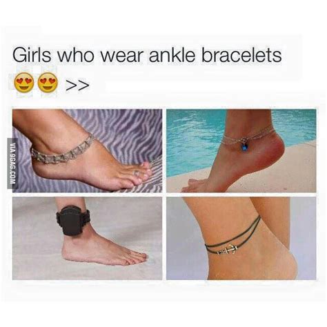 Pin By Katie Justus On Random Stuff Ankle Bracelets Girl Humor Ankle