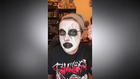 Corpse Paint Black Metal Makeup Tutorial Youtube