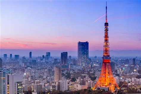 Rundreisende Japan Tokyo Tower