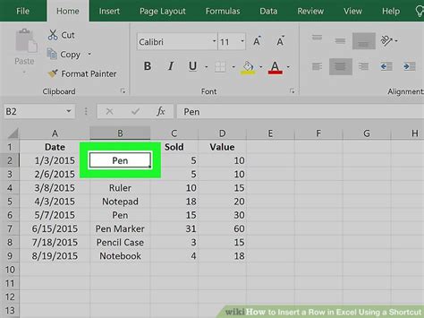Simple Ways To Insert A Row In Excel Using A Shortcut 4 Steps
