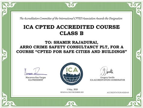 The International Cpted Association Ica Directory Of Cap Accredited