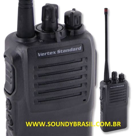 Vertex Vx 231 Rádio Portátil Vhf Ou Uhf Soundy Brasil Radiocomunicação