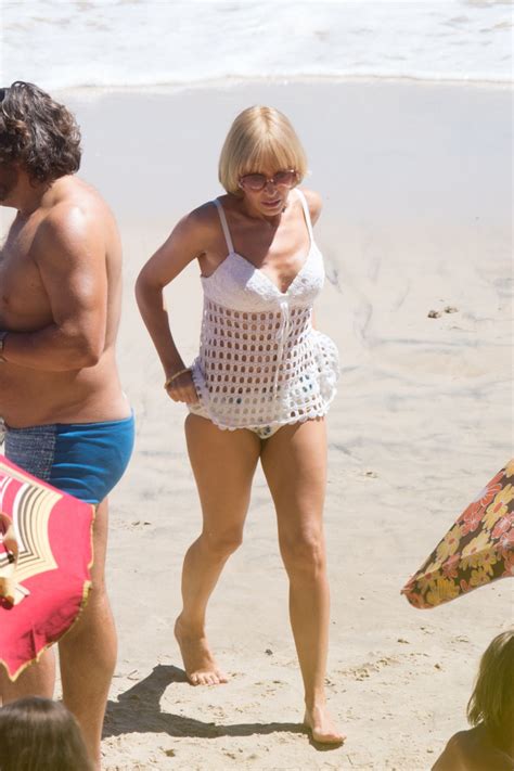 KYLIE MINOGUE In Bikini At A Beach In Gold Coast HawtCelebs