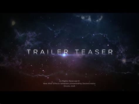 Share your… your membership in this group is pending until moderator approval. After Effects Template: Trailer Teaser - YouTube