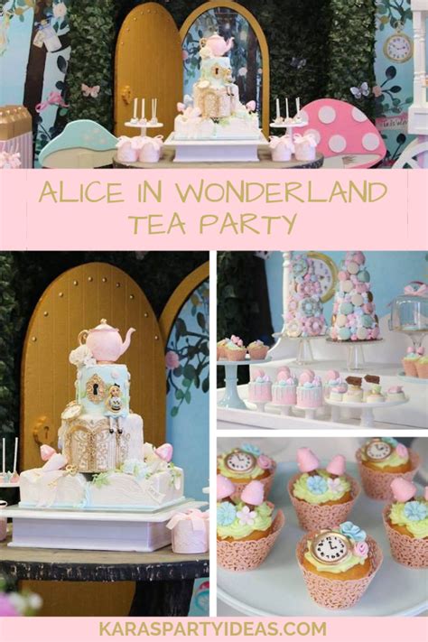 Karas Party Ideas Alice In Wonderland Tea Party Karas Party Ideas