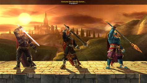 Costume Slot Specific Ganondorf Swords Super Smash Bros Brawl Mods
