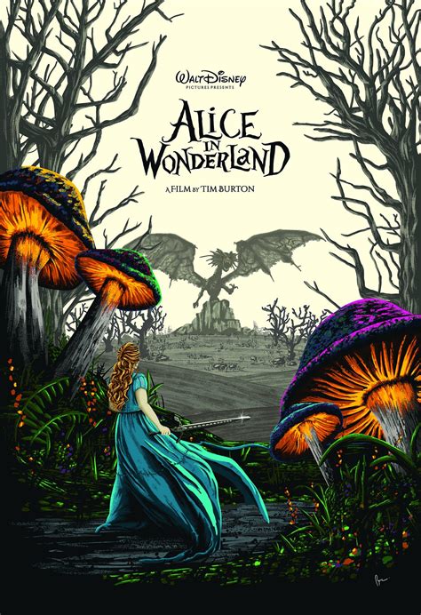 A young boy wins a tour through the most magnificent chocolate factory in the world, led by the world's most unusual candy maker. Tim Burton: Alice in Wonderland - PosterSpy