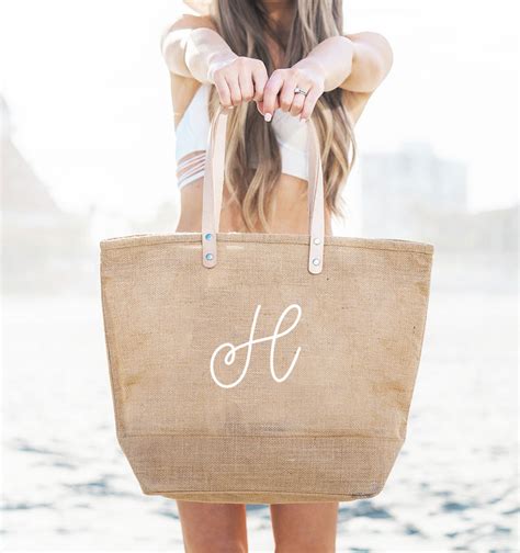 Monogram Beach Bags