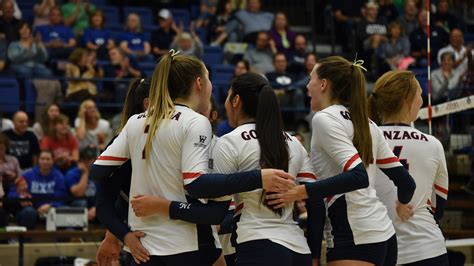 Baseball, basketball, cross country, golf, rowing, soccer, tennis, volleyball and track and field. Tia Andaya - Women's Volleyball - Gonzaga University Athletics