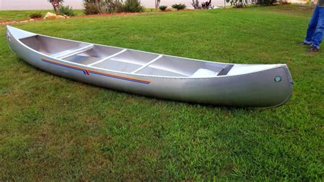 Grumman 15 Aluminum Canoe Double Ender Mint Condition For Sale