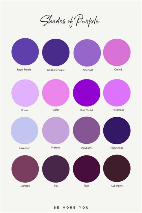 Pin By Sterline Nicolas On Enregistrements Rapides Purple Color Names