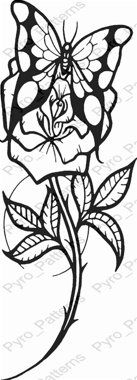 200+ vectors, stock photos & psd files. Pyrography Wood burning Butterfly Rose Pattern Printable