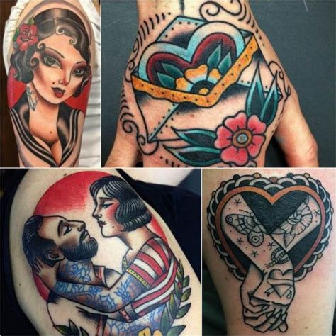 Old School Tattoos Traditional American Tattoos With A Sense Of Irony