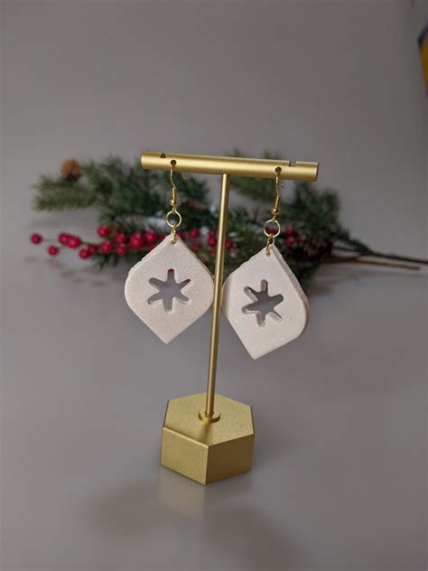 Christmas Ornament Earring Holiday Jewelry Handmade Earring Etsy