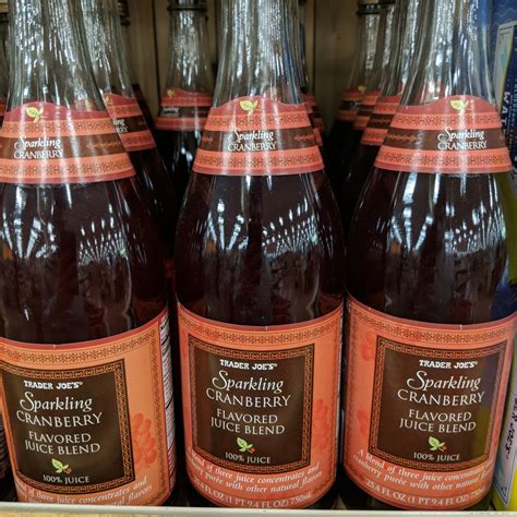 Trader Joes Sparkling Cranberry Juice Well Get The Food