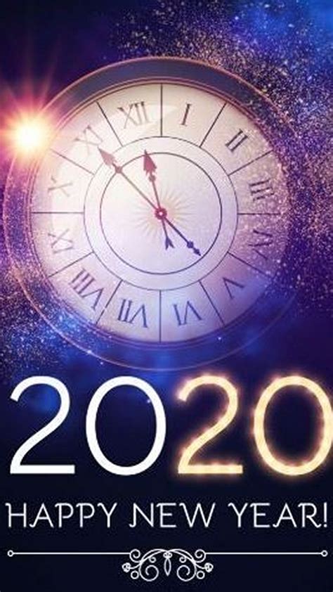 Happy New Year 2020 Wallpaper 01 1440x2560