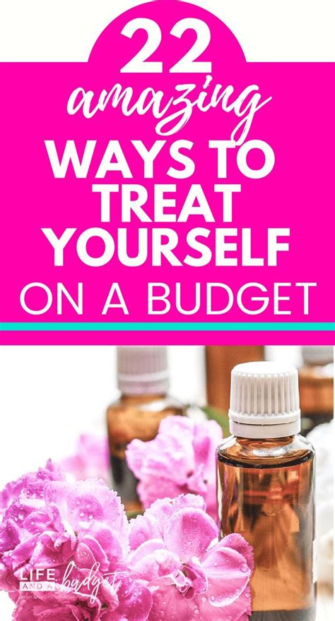 22 Ways To Treat Yo Self Without Spending Money Budgeting Money Management Books How Are