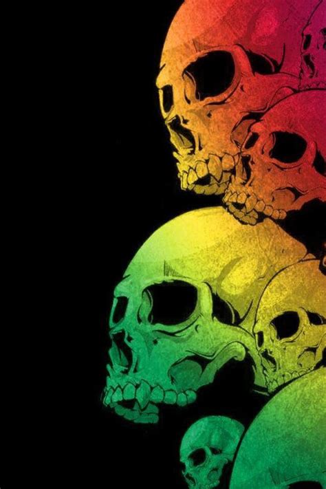 Skulls Skull Wallpaper Skull Iphone Wallpaper