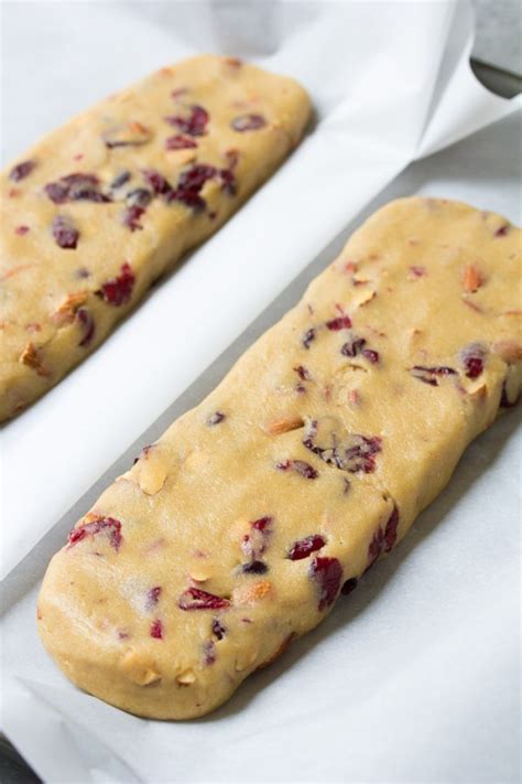These biscotti just personify a crunchy holiday treat! Cranberry Almond Biscotti