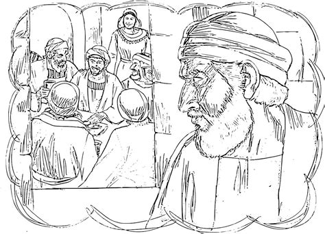 Parable Of The Prodigal Son Coloring Page