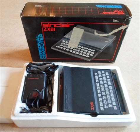 Retro Treasures Sinclair Zx81 Boxed