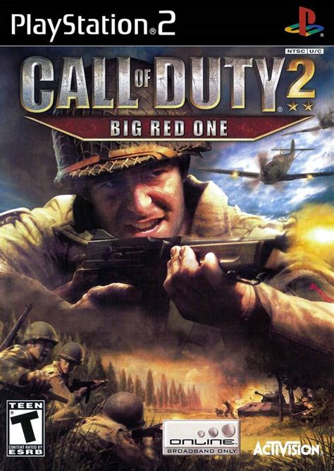 Call of Duty 2 Big Red One Sony Playstation 2 Game