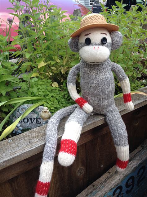 Handmade Sock Monkeys Handmade Sock Monkey Sock Animals Sock Monkey