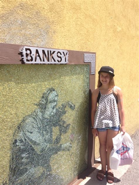 Banksys Graffiti Painting In Park City Utah Vandalism Shattered The