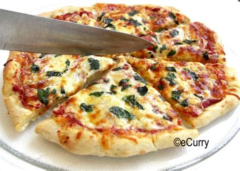The Perfect Pizza Margherita Ecurry The Recipe Blog