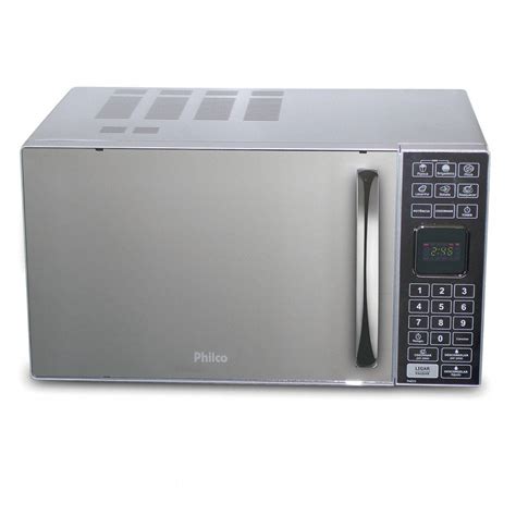 Microondas Pme25 25l Philco 220v Inox Micro Ondas E Acessórios