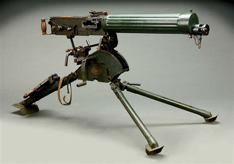 Lot Detail N Outstanding British Vickers Model 1912 Machine Gun
