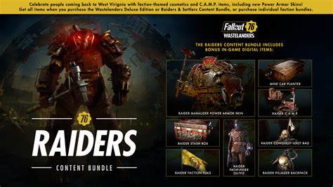 Raiders Content Bundle Independent Fallout Wiki