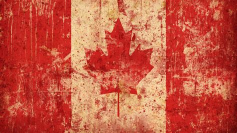 Free Download Canada Wallpaper 1440x900 Grunge Canada Flags Maple Leaf