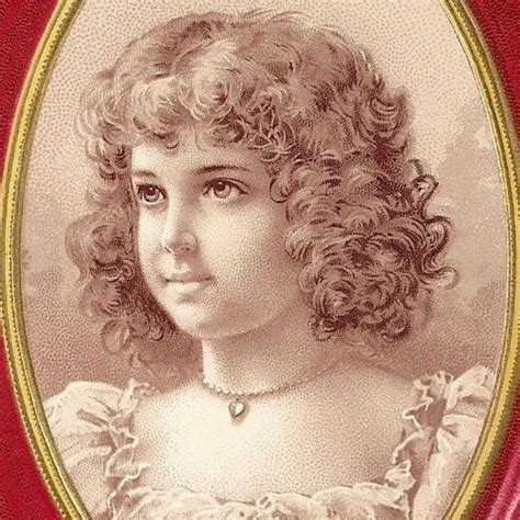Lovely Portrait Of Victorian Child Girl Victorian Portraits