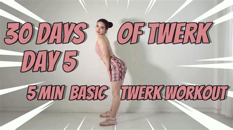 How To Twerk 🍑day 5 5 Min Basic Twerk Workout Beginners Tutorial 30
