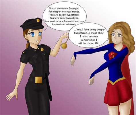 com supergirl and police officer by tigerssunshyn on deviantart supergirl hypnotize me