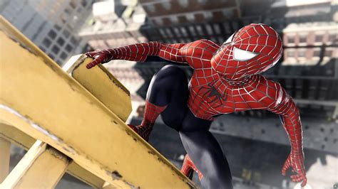 Film Accurate Raimi Suit Crane Cutscene Marvel S Spider Man