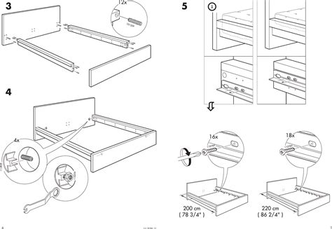 Ikea Malm Bed Frame Queen Assembly Instruction