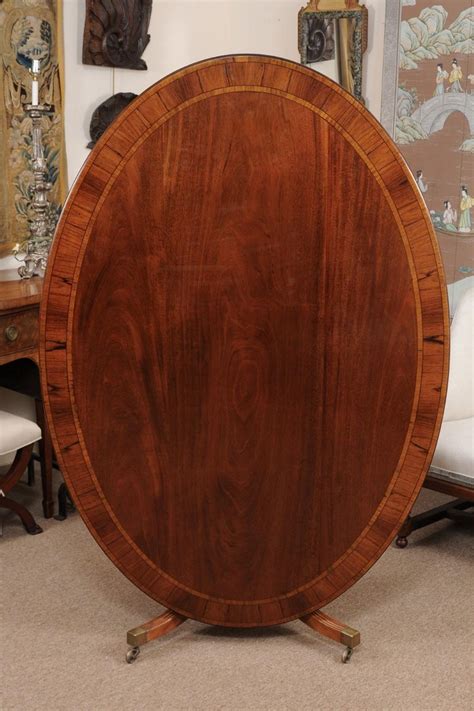 Shop now for the best deals on furniture, dcor and more! English Oval Mahogany Tilt-Top Dining Table, circa 1960 ...