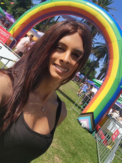 went to my first lgbt festival thingy since starting my transition last april 🌈 midsumma