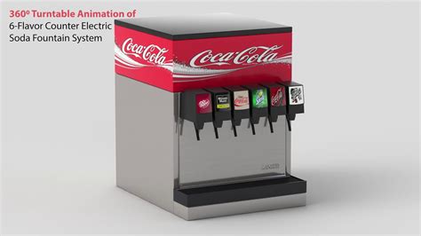 6 Flavor Counter Electric Soda Fountain System 2 Youtube