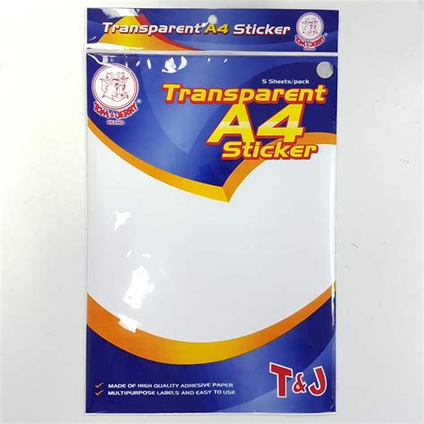 Jika belum jelas silahkan bertanya dengan memberikan komentar, selamat mencoba. Self-Adhesive Labels A4 No.103 - TJ Labels