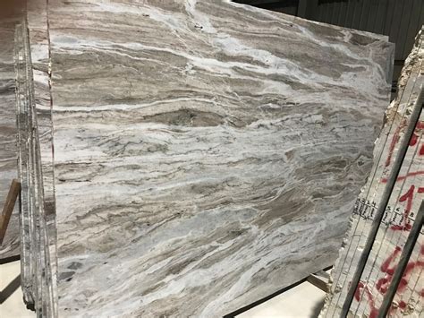 Marble Is Being Displayed In A Warehouse