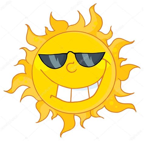Happy Sun Cartoon