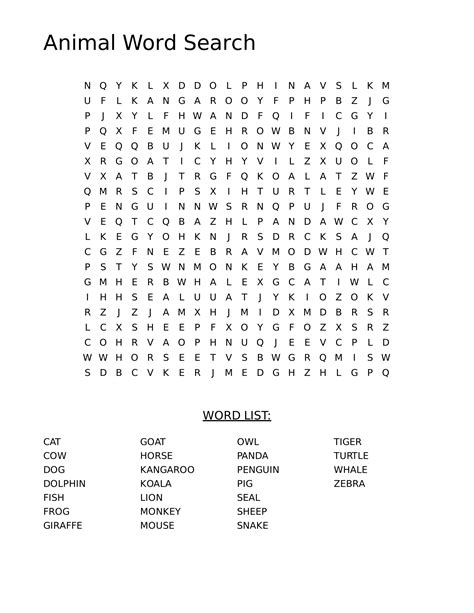 Make Your Own Word Search Printable Stty Sane