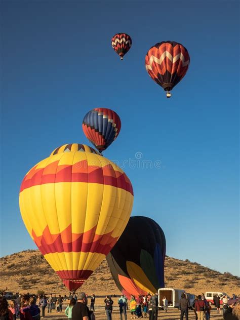 Hot Air Balloon Festival Editorial Stock Photo Image Of California