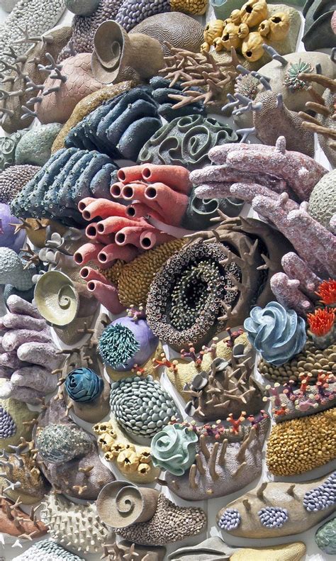 Learn how to paint a simple underwater ocean scene with a colorful coral reef, tropical fish & sea life. ceramic coral reef by courtney mattison swirls through US embassy in jakarta | Coral reef ...