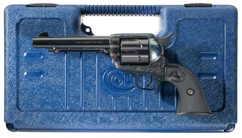 Colt Cowboy Single Action Revolver With Hardcase Revolver Firearms