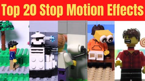 Top 20 Lego Stop Motion Special Effects How To Make Special Effects