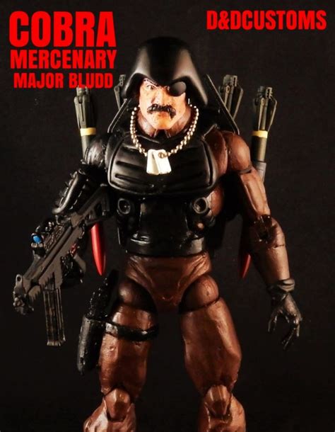 Cobra Mercenary Major Bludd 6 112th Scale Gi Joe Custom Action Figure